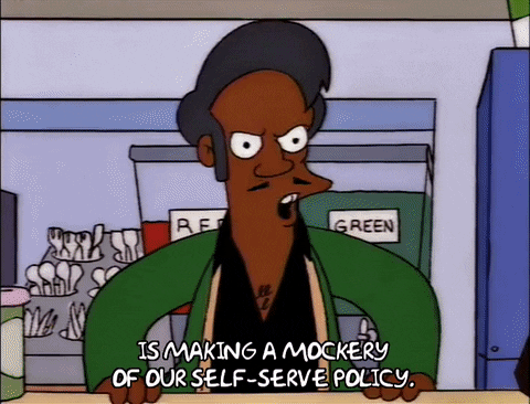 Bart Simpson Greedy On Ice Cream GIF