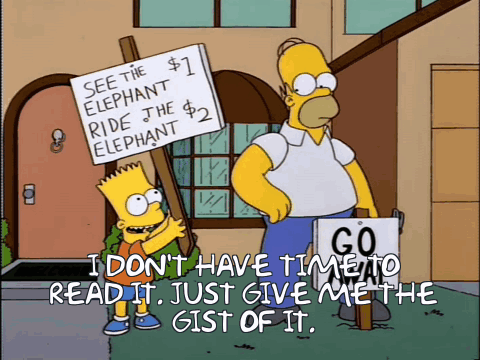 Bart Simpson Holding Sign See Elephant Ride Elephant GIF