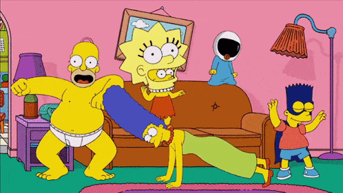 Bart Simpson Looking at Book Asking Quando