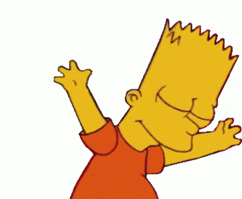 Bart Simpson on Grass