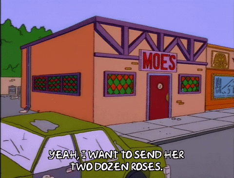 Bartender Moe On Phone GIF