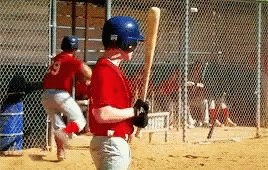 Baseball Bat Throw To Teammate GIF