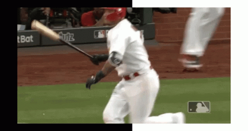 Baseball Bat Toss Of Excitement GIF