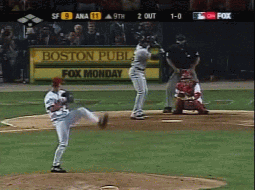 Baseball Game At Boston Public Fox Monday Sign GIF
