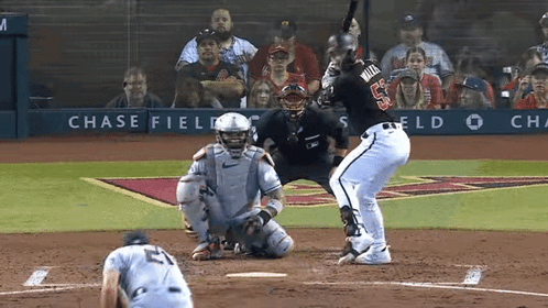 Baseball Game At Chase Field Batter 25 GIF