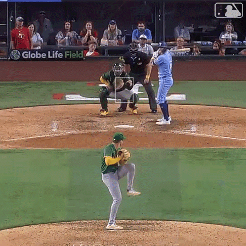 Baseball Game At Globe Life Field GIF
