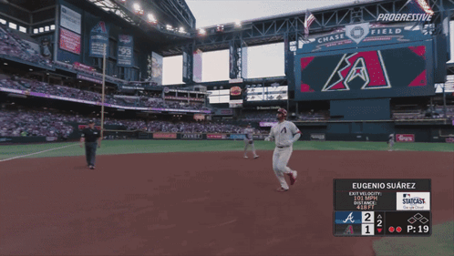 Baseball Game at Progressive Stadium
