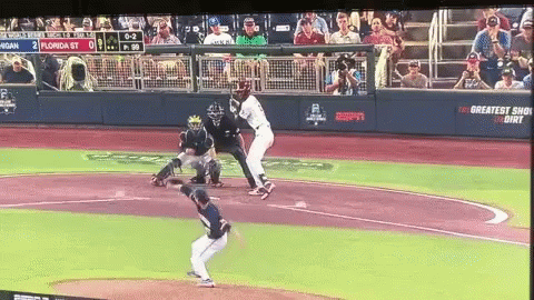 Baseball Game Between Florida and Miami