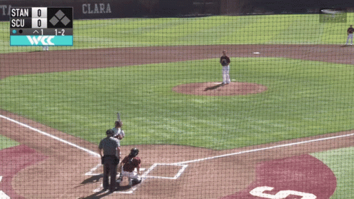Baseball Game Between Stan and Scu