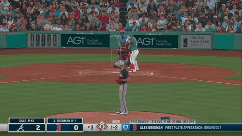Baseball Game Braves vs Padres