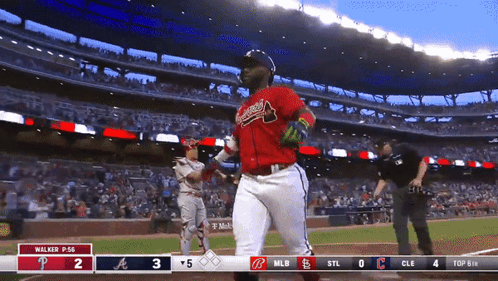 Baseball Game Braves Vs Phillies GIF