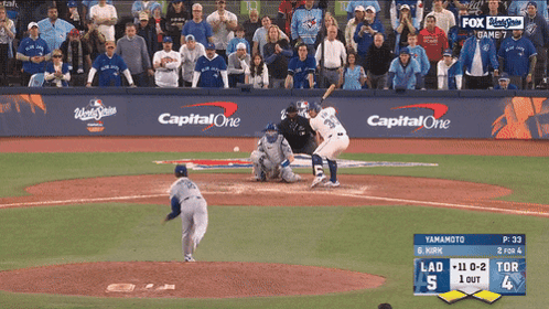 Baseball Game Broadcast on Fox Sports