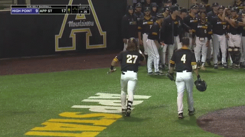 Baseball Game High Point Vs App State GIF