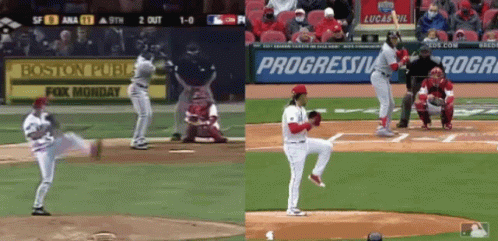 Baseball Game In Front Of Boston Pub Advertisement GIF