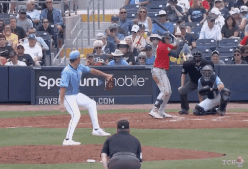 Baseball Game In Front Of Spectrum Mobile Ad GIF
