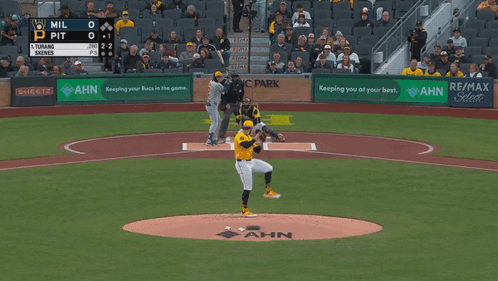 Baseball Game in Stadium