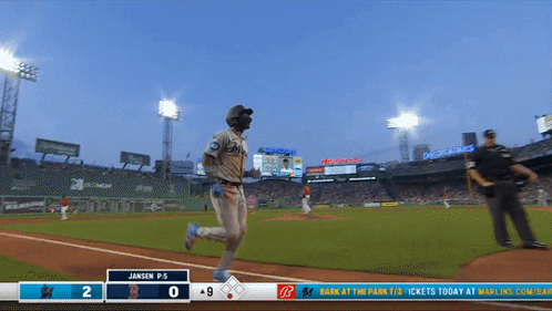 Baseball Game Jansen P.S. At Bat GIF