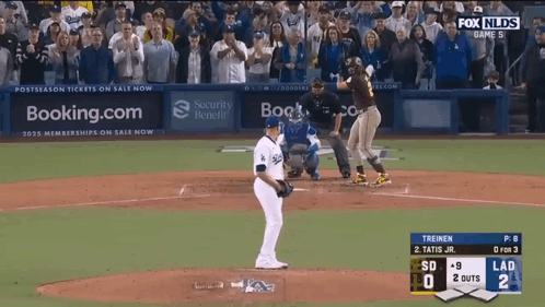 Baseball Game on Fox NLDS