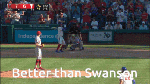 Baseball Game Saying Better Than Swanson GIF
