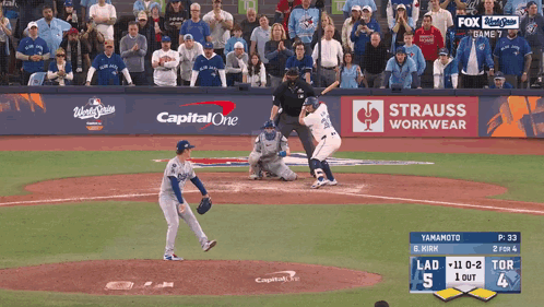 Baseball Game Sponsored by Capital One and Strauss Workwear