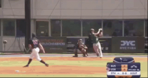Baseball Game USA vs Australia
