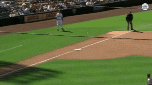 Baseball Game With Pepsi Ad in Outfield