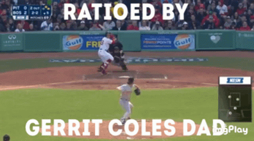 Baseball Game With Ratioed By Gerrit Coles Dad GIF