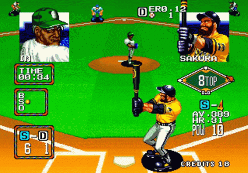 Baseball Game With Sakura and Dero