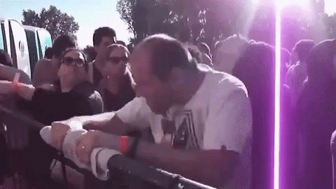 Baseball Guy Rave Party Dance GIF