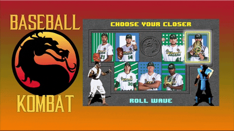 Baseball Kombat Roll Wave Finish Him GIF