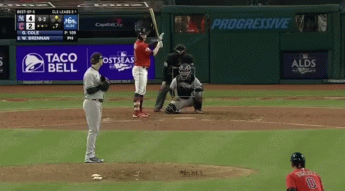 Baseball Pitcher on Mound in Front of LoanDepot Sign