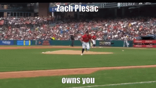 Baseball Pitcher Zach Plesac Throwing