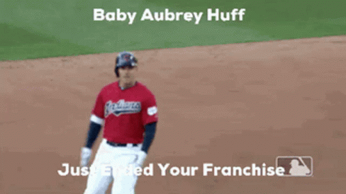 Baseball Player Aubrey Huff