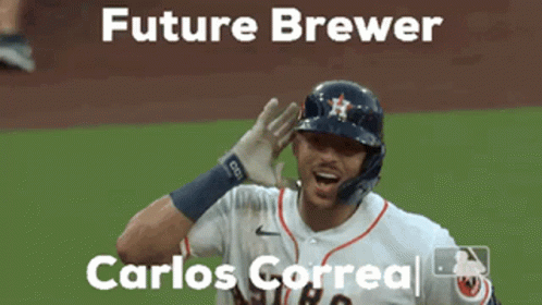 Baseball Player Carlos Correa GIF