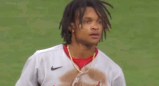 Baseball Player Catching Ball