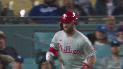 Baseball Player Celebrating Home Run
