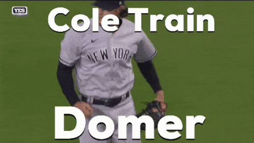 Baseball Player Cole Train Domer