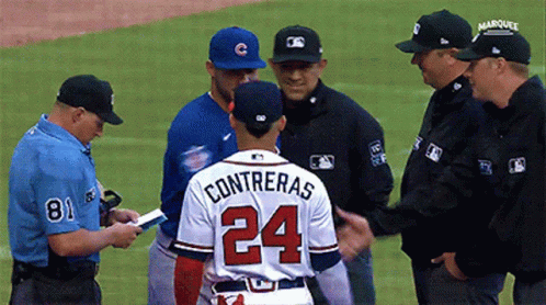 Baseball Player Contreras GIF