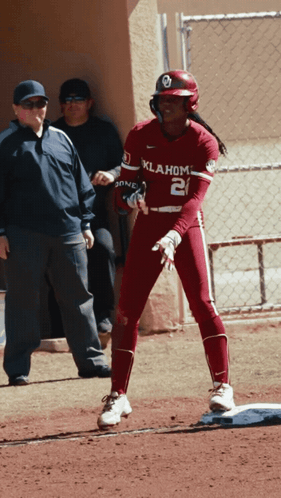Baseball Player for Oklahoma