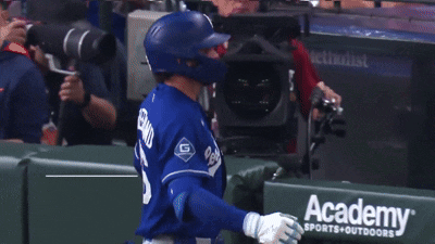 Baseball Player in Blue Uniform