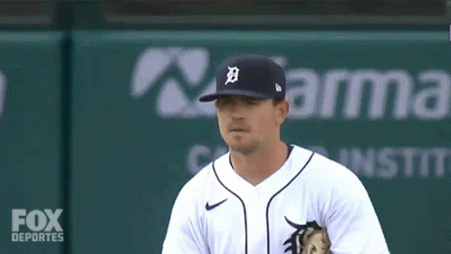 Baseball Player in Hat With Letter B