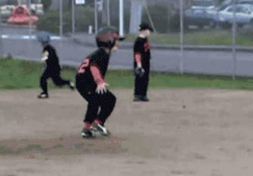Baseball Player in Jersey Number 3