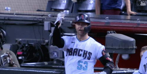 Baseball Player In Jersey Number 53 GIF
