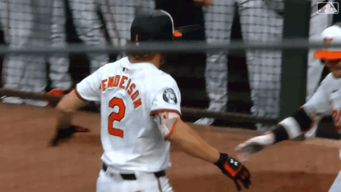Baseball Player in Number 2 Jersey