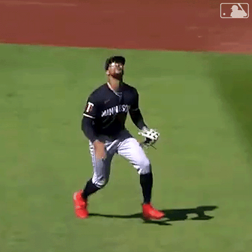 Baseball Player In Number 22 Jersey Throwing Ball GIF