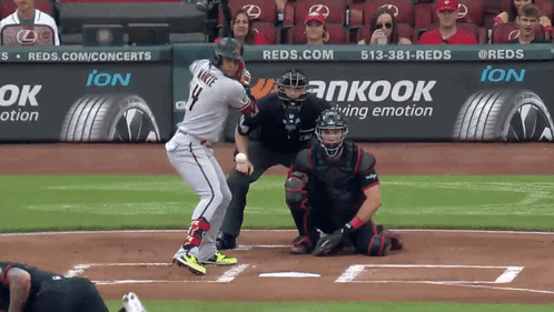 Baseball Player Number 14 GIF