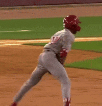 Baseball Player Number 17 Running GIF