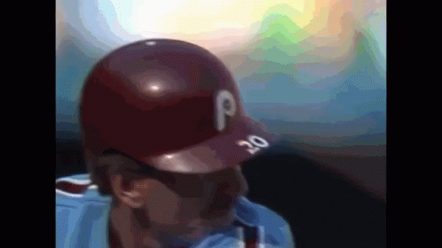 Baseball Player Number 20 GIF