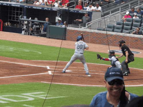 Baseball Player Number 20