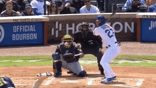 Baseball Player Number 22 at Bat